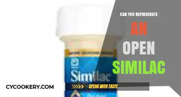Refrigerating Open Similac: Safety Tips and Storage Guidelines