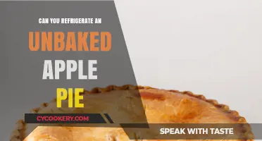 Refrigerating Unbaked Apple Pie: Tips for Perfect Crust and Filling