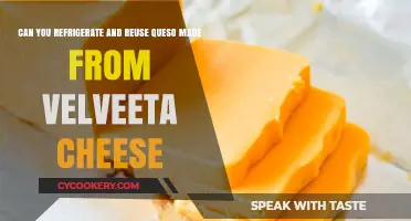 Refrigerating and Reusing Velveeta Queso: Tips for Safe Storage