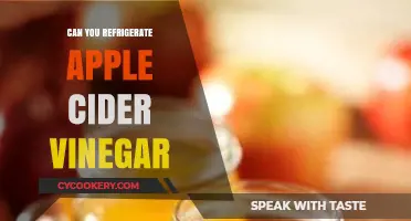 Refrigerating Apple Cider Vinegar: Benefits, Shelf Life, and Best Practices