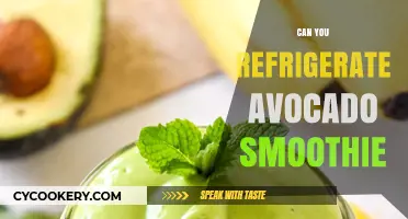 Refrigerating Avocado Smoothie: Tips for Freshness and Storage