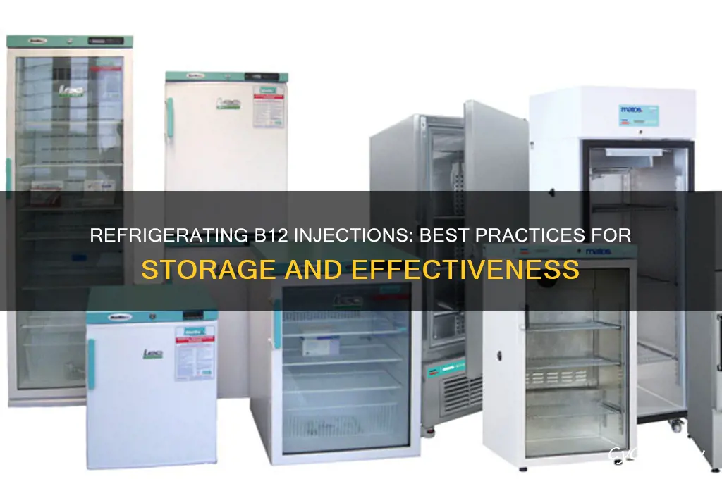 can you refrigerate b12 injections
