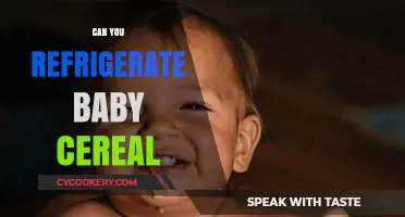 Refrigerating Baby Cereal: Safety Tips and Storage Guidelines for Parents