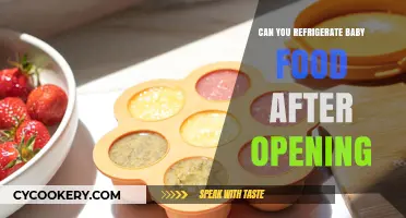 Refrigerating Baby Food: Safe Storage Tips After Opening Jars