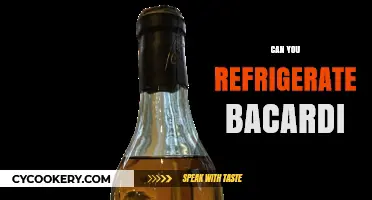 Refrigerating Bacardi: Tips for Storing Your Rum Properly