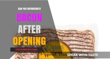 Refrigerating Bacon After Opening: Best Practices for Freshness and Safety