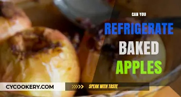 Refrigerating Baked Apples: Tips for Storage and Freshness