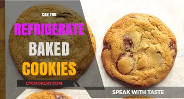 Refrigerating Baked Cookies: Tips for Freshness and Storage Solutions