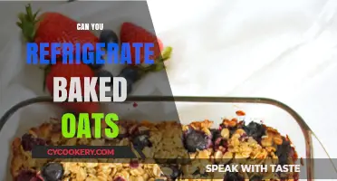 Refrigerating Baked Oats: Tips for Storage and Freshness