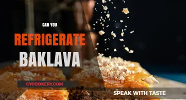 Refrigerating Baklava: Tips for Storing and Preserving Your Dessert