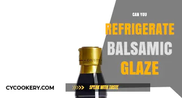 Refrigerating Balsamic Glaze: Best Practices for Storage and Freshness