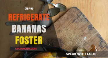 Refrigerating Bananas Foster: Best Practices for Storage and Freshness