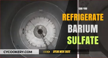 Refrigerating Barium Sulfate: Safety, Storage, and Best Practices Explained