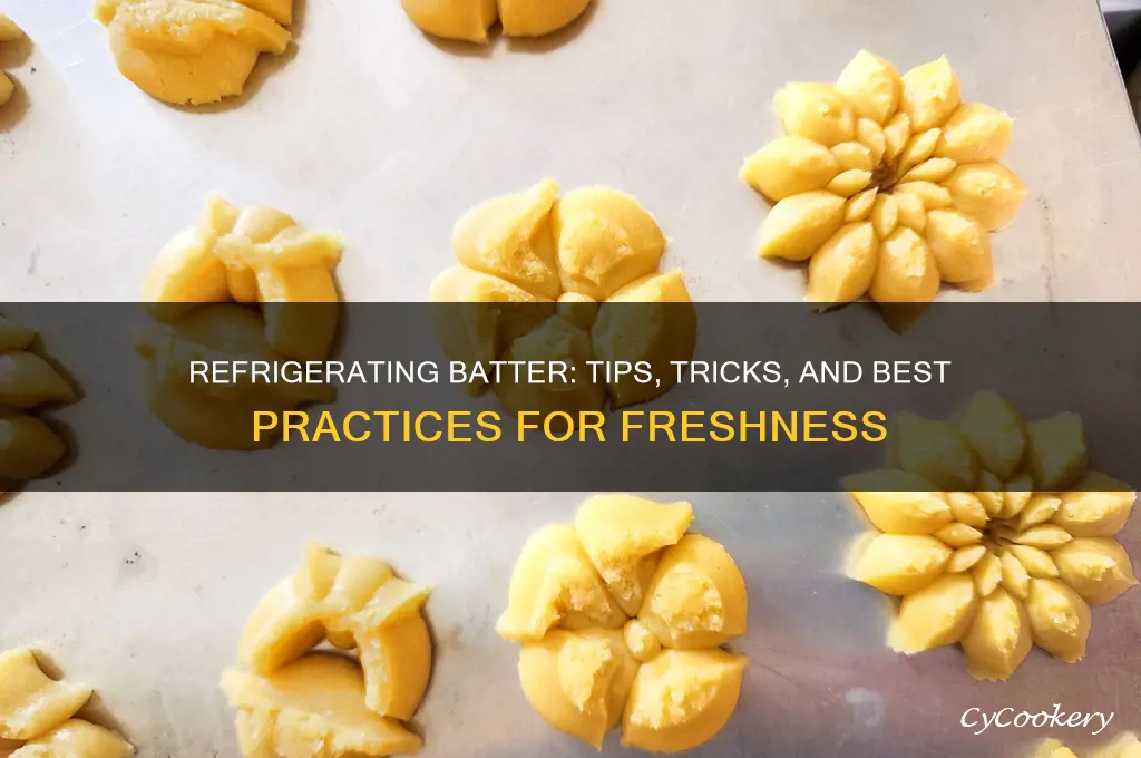can you refrigerate batter