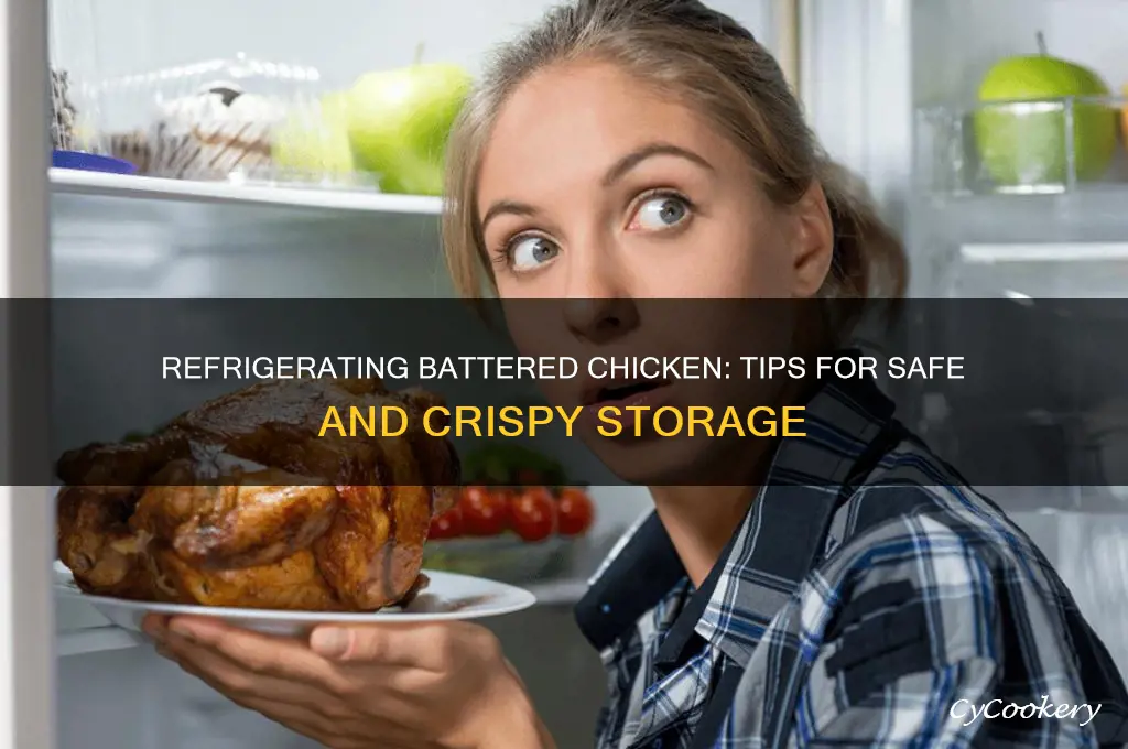 can you refrigerate battered chicken