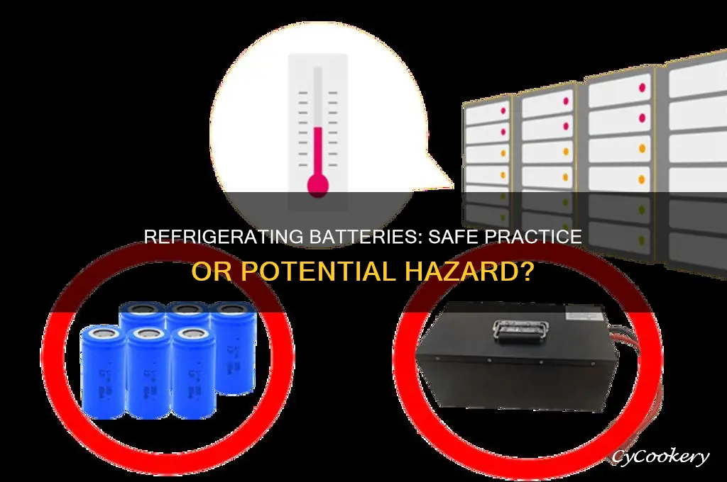 can you refrigerate batteries