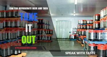Refrigerating Beer: Can You Chill, Remove, and Enjoy Later?