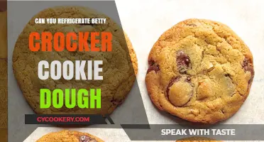 Refrigerating Betty Crocker Cookie Dough: Tips for Freshness and Safety