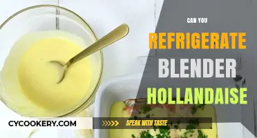 Refrigerating Blender Hollandaise: Tips for Storage and Freshness