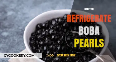 Refrigerating Boba Pearls: Tips for Storing and Maintaining Freshness