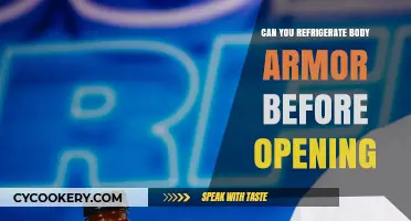 Can You Safely Refrigerate Body Armor Before Opening? Expert Tips