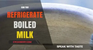Refrigerating Boiled Milk: Best Practices for Freshness and Safety
