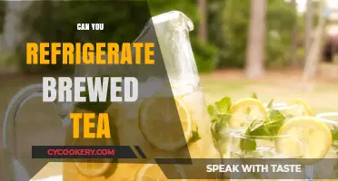 Refrigerating Brewed Tea: Tips for Freshness and Flavor Preservation