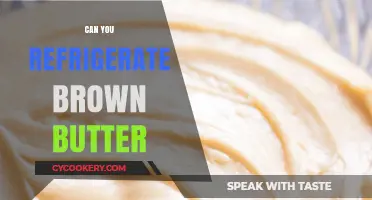 Refrigerating Brown Butter: Tips for Storage and Freshness