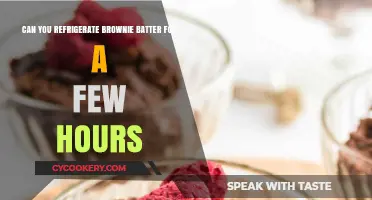Refrigerating Brownie Batter: Tips for Perfectly Chilled Baking Success