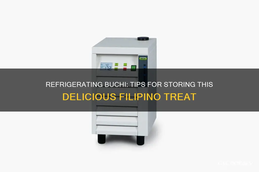 can you refrigerate buchi