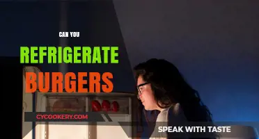 Refrigerating Burgers: Best Practices for Freshness and Safety
