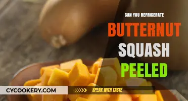 Refrigerating Peeled Butternut Squash: Tips for Freshness and Storage