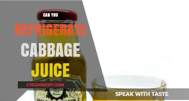 Refrigerating Cabbage Juice: Tips for Storage and Freshness