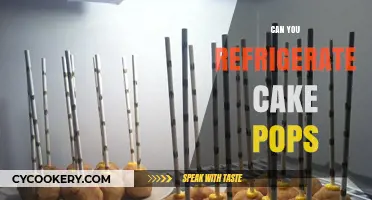 Refrigerating Cake Pops: Best Practices for Freshness and Storage
