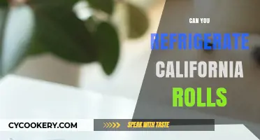 Refrigerating California Rolls: Best Practices for Freshness and Safety