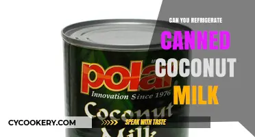 Refrigerating Canned Coconut Milk: Best Practices and Storage Tips