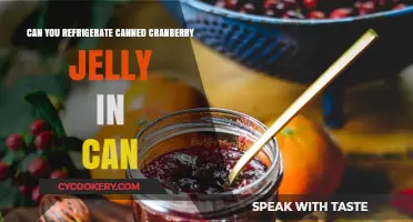 Refrigerating Canned Cranberry Jelly: Safe Storage Tips and Best Practices