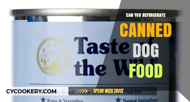 Refrigerating Canned Dog Food: Best Practices for Freshness and Safety