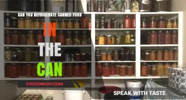 Refrigerating Canned Food: Safe Practices and Storage Tips