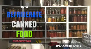 Refrigerating Canned Food: Best Practices for Safety and Freshness