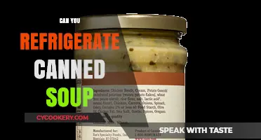 Refrigerating Canned Soup: Best Practices for Freshness and Safety