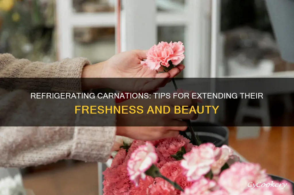 can you refrigerate carnations