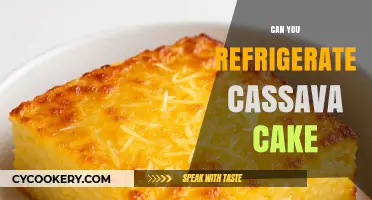 Refrigerating Cassava Cake: Tips for Storage and Freshness