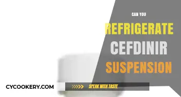 Refrigerating Cefdinir Suspension: Proper Storage Tips for Optimal Effectiveness
