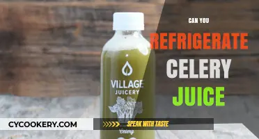 Refrigerating Celery Juice: Tips for Freshness and Optimal Storage