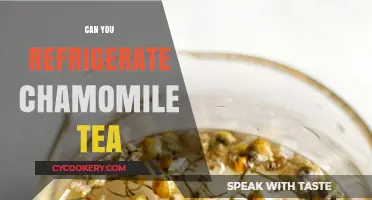 Refrigerating Chamomile Tea: Best Practices for Freshness and Flavor
