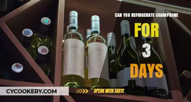 Refrigerating Champagne: Safe Storage Tips for 3 Days Explained