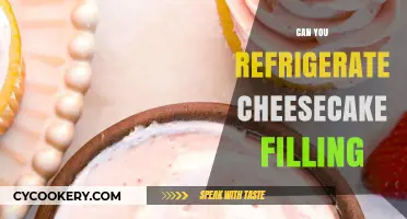 Refrigerating Cheesecake Filling: Tips, Tricks, and Best Practices