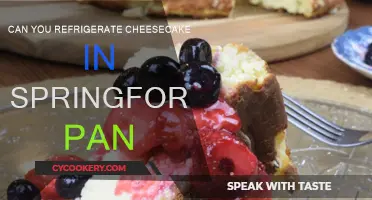 Cheesecake Storage: Springform Pan in the Fridge?