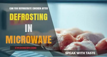 Microwave-Defrosted Chicken: Safe Refrigeration Tips After Thawing